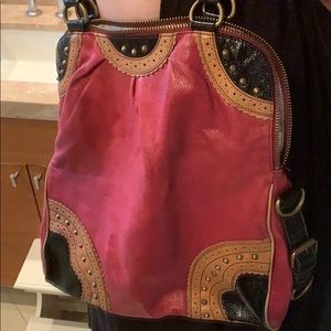 Betsy Johnson leather tote.